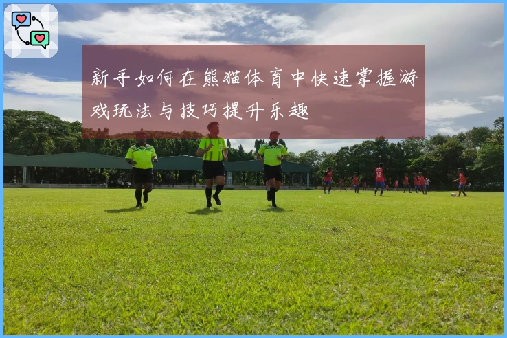 新手如何在熊猫体育中快速掌握游戏玩法与技巧提升乐趣